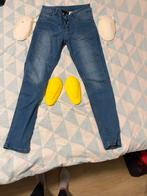 Motorbroek kevlar jeans met knie- en heupbescherming, Motoren, Kleding | Motorkleding, Ophalen, Tweedehands, Heren, Broek | textiel