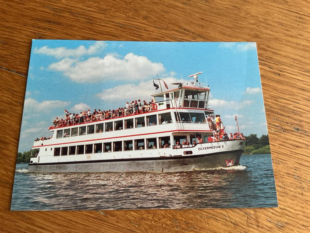 S470 Rondvaartboot Zilvermeeuw Drimmelen Biesbosch, Ophalen of Verzenden