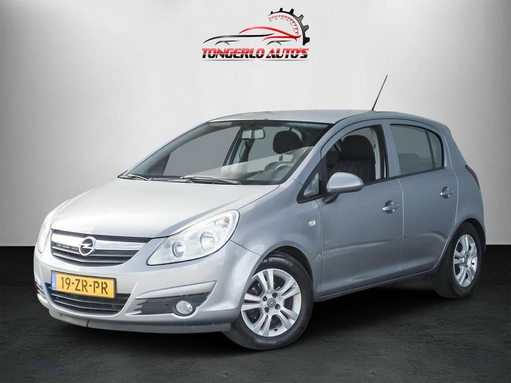Opel Corsa 1.2-16V Enjoy 15'' LM Airco Volledig onderhouden, Voorwielaandrijving, Gebruikt, 4 cilinders, 1229 cc