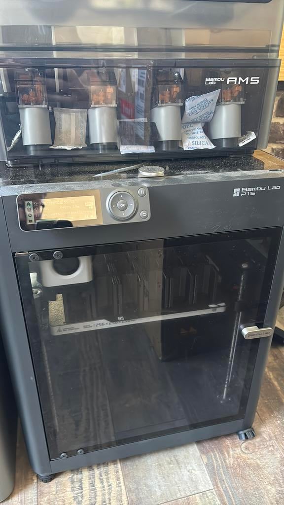 NIEUW !! Bambulab P1S combi AMS ongeopend, Computers en Software, 3D Printers, Nieuw, Filament, Ingebouwde Wi-Fi, Ophalen of Verzenden