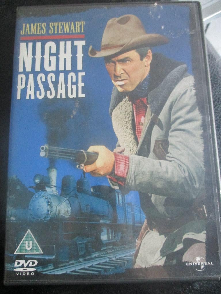 Night Passage dvd James Stewart, Vanaf 6 jaar, Ophalen of Verzenden, Zo goed als nieuw, Drama
