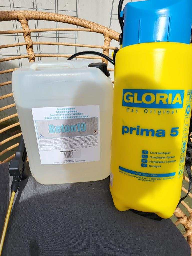 9 liter Beton 10 impregneer., Ophalen, Nieuw