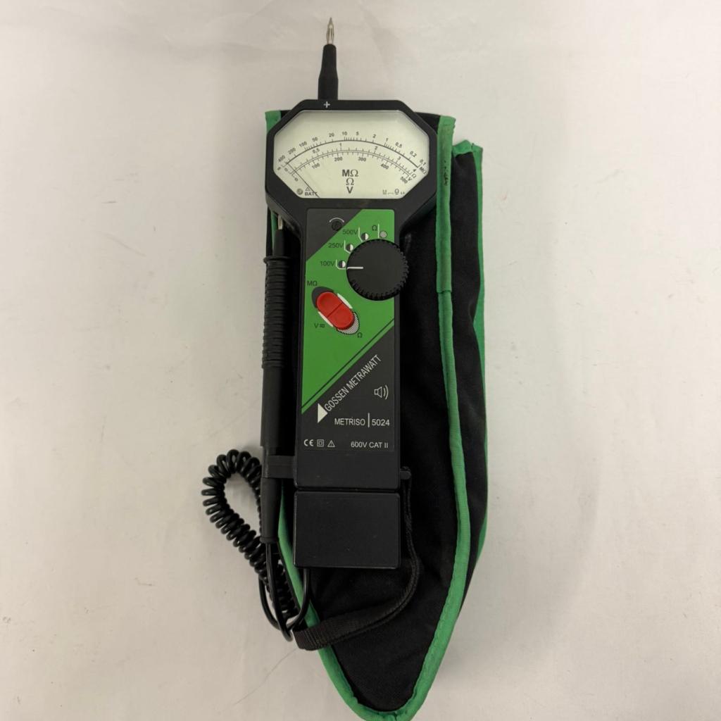 Gossen Metriso 5024 Professional Resistance Tester | ZGAN, Flex Ltd., Zo goed als nieuw, https://flex.com/contact-us, Nobelstraat 10, 5807 GA Oostrum LB, Limburg, Nederland