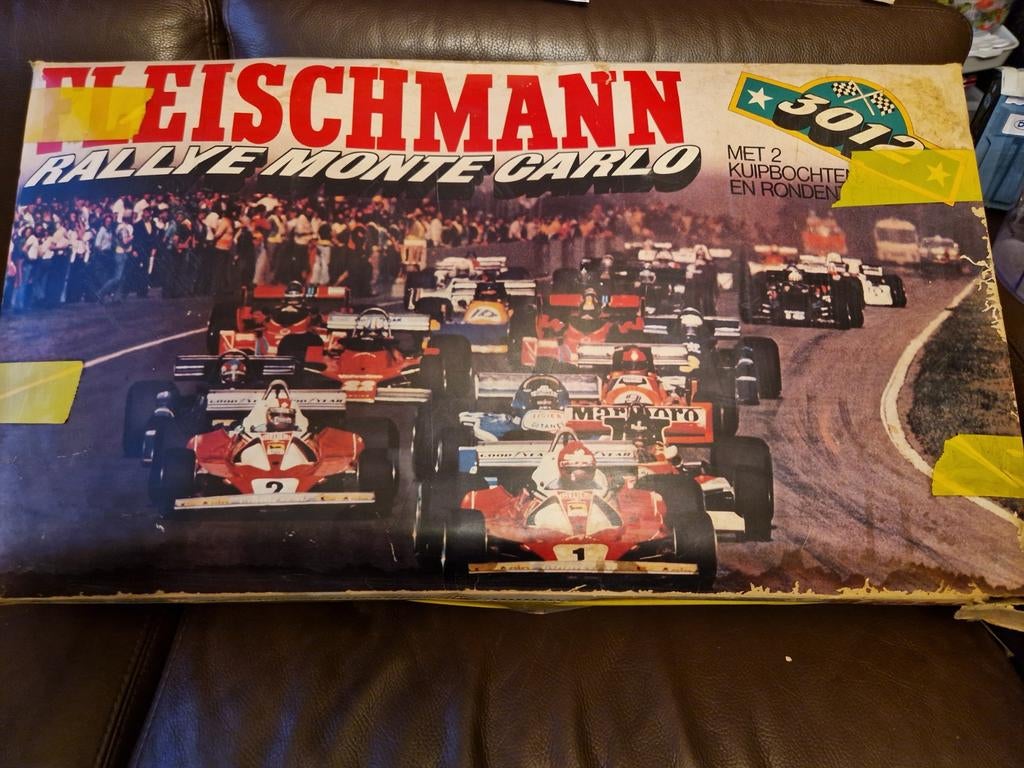 Fleischmann Monte Carlo 3012 Racebaan - Compleet in Doos, Fleischmann, Ophalen of Verzenden, Elektrisch, Racebaan