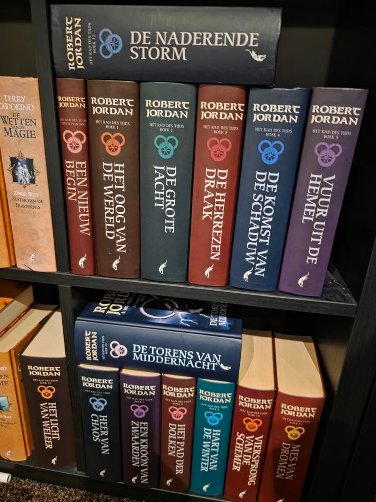 Het rad des tijds (15 delen) - Robert Jordan, Boeken, Ophalen of Verzenden, Zo goed als nieuw