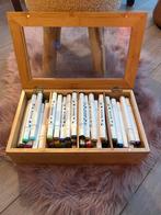 Doos met Aquamarker kleurstiften (brush- en fijne kant), Ophalen, Gebruikt, Potlood of Stift