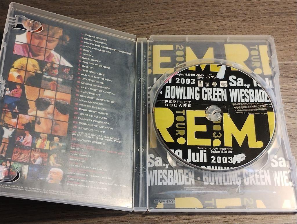 R.E.M. - Perfect Square [DVD], Alle leeftijden, Ophalen of Verzenden, Zo goed als nieuw