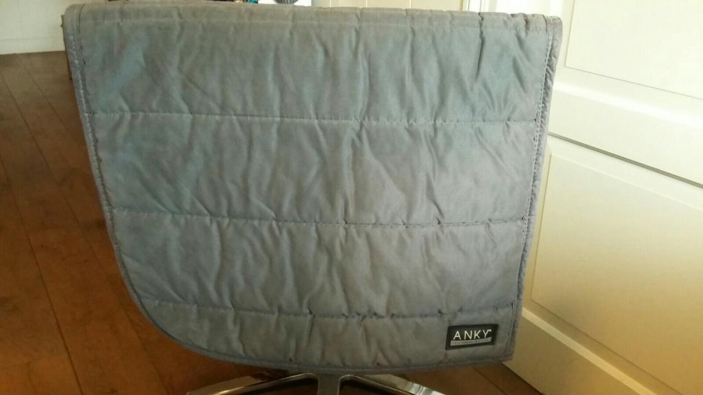 Anky pad dressuur dekje Full Donkergrijs, Dieren en Toebehoren, Ophalen of Verzenden, Zo goed als nieuw, Dekje