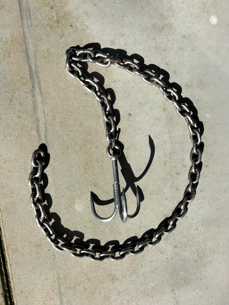 Enterhaak met ketting, Watersport en Boten, Ophalen of Verzenden, Gebruikt, Overige typen