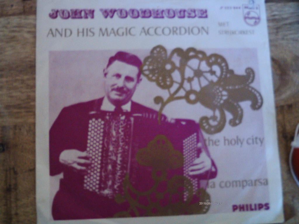 john woodhouse - the holy city / la comparsa 23a, Cd's en Dvd's, Vinyl Singles, Voor 1960, 7 inch, Single, Ophalen of Verzenden