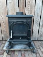Houtkachel 6KW Gietijzer, Ophalen of Verzenden, Gebruikt, Hout, Houtkachel