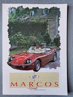 Brochure / map MARCOS  MANTULA - ENgels, Verzenden, Zo goed als nieuw, Overige merken