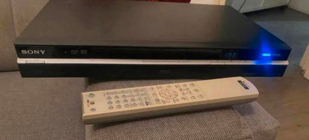 Sony DVD-recorder met harddisk en afstandsbediening, Gebruikt, Met harddisk, Dvd-recorder, Ophalen of Verzenden