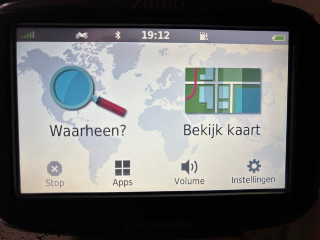 Zumo 595LM inclusief alle motor montage benodigheden, Motoren, Accessoires | Navigatiesystemen, Ophalen of Verzenden, Zo goed als nieuw