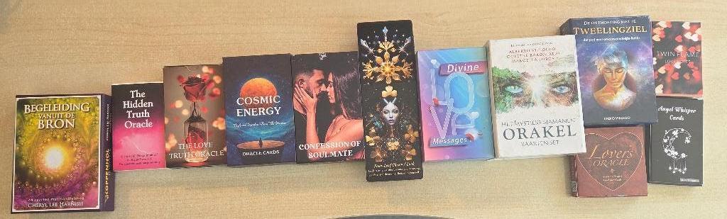 Diverse Oracle kaarten decks, Boeken, Ophalen, Zo goed als nieuw, Tarot of Kaarten leggen, Overige typen