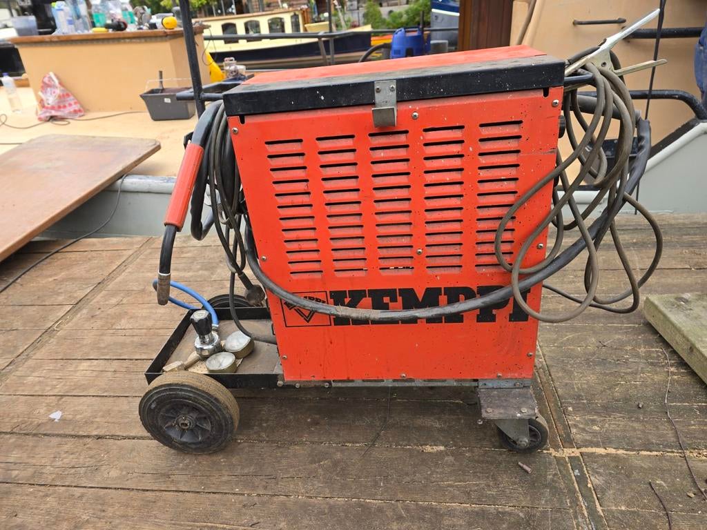 Kempomat 150 CO2 lastoestel. Zonder gasfles, Doe-het-zelf en Verbouw, Gereedschap | Lasapparaten, Ophalen, Gebruikt, Minder dan 150 ampère