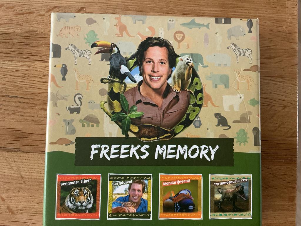 Freeks Memory spel, Een of twee spelers, Ophalen of Verzenden, Gebruikt
