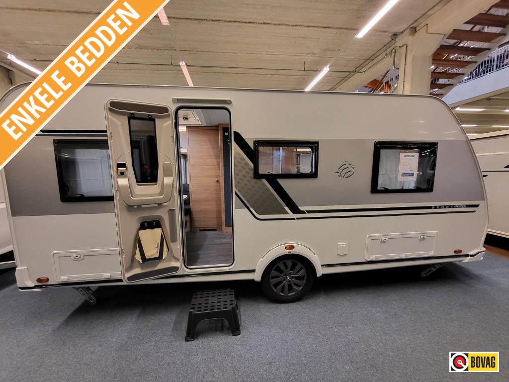 Knaus Sport E-Power Selection 500 EU; gasloos, Caravans en Kamperen, Rondzit, Bedrijf, Schokbreker, Knaus