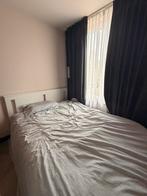 IKEA bed wit met matras, Ophalen, Wit, 140 cm, Twijfelaar