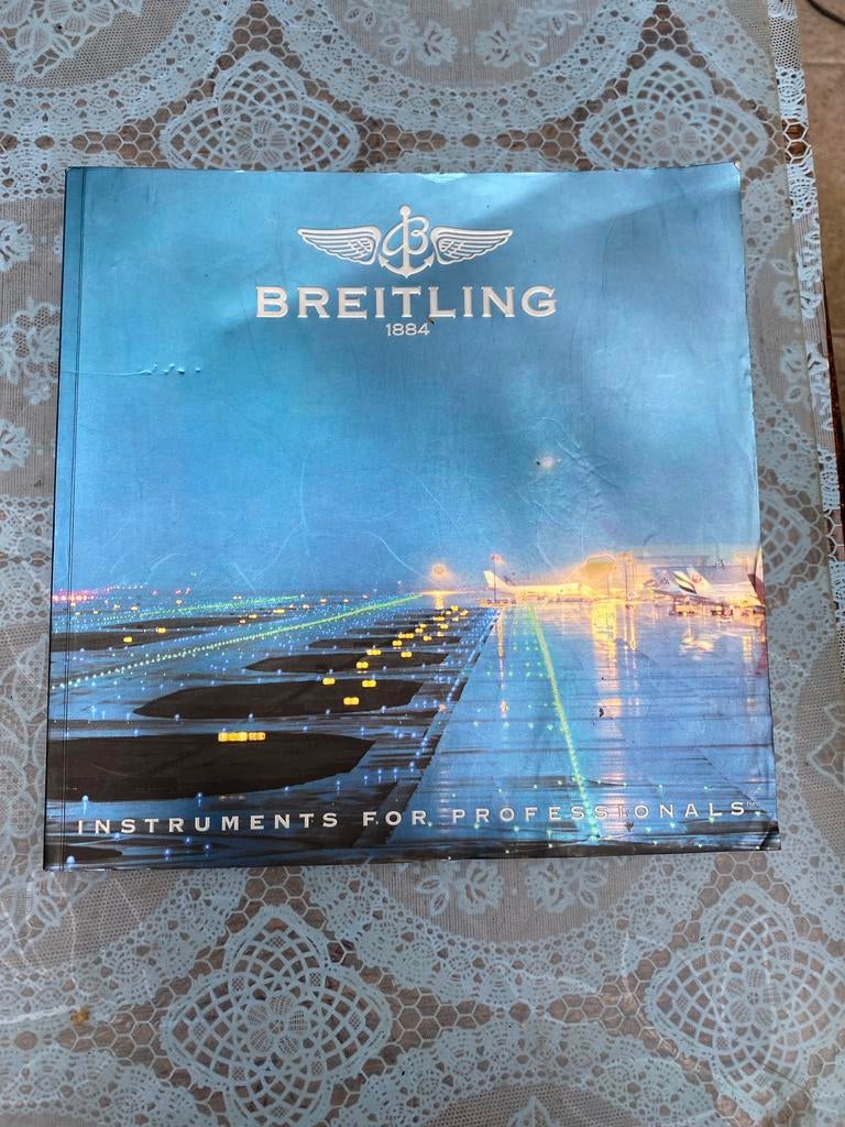 Breitling Catalogus 1884 - Instruments for Professionals, Ophalen of Verzenden, Gelezen, Catalogus