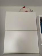 2 Witte IKEA Bovenkasten met Planken, Ophalen, Gebruikt