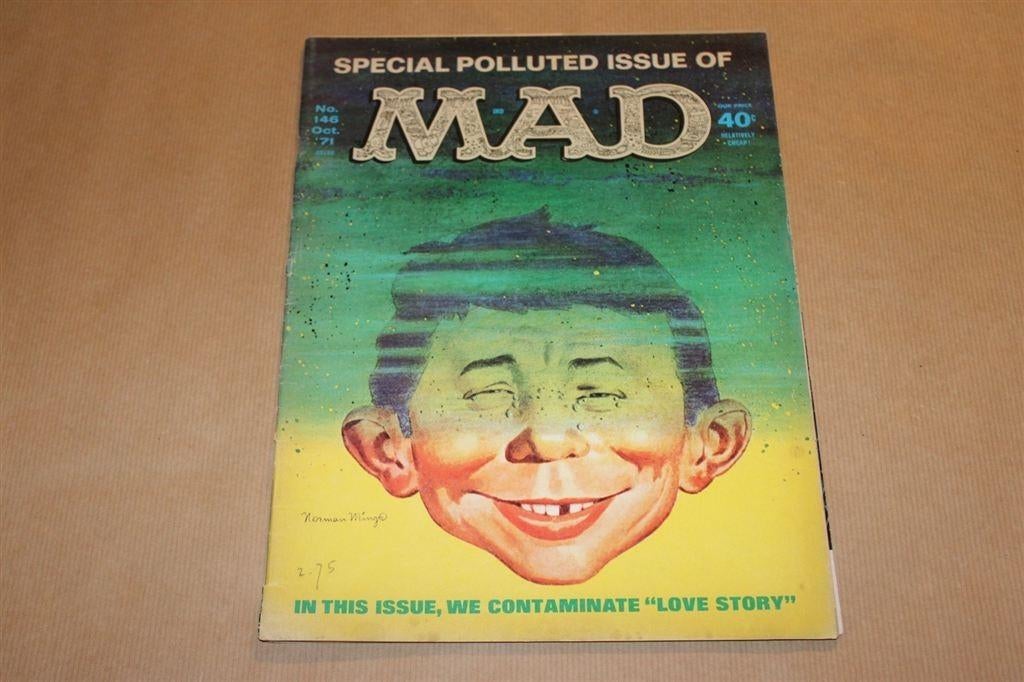 Mad - Special polluted issue - 1971, Boeken, Stripboeken, Eén stripboek, Ophalen of Verzenden, Zo goed als nieuw