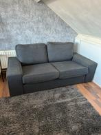 IKEA Kivik 2-zits bank antraciet, Huis en Inrichting, Ophalen, Tweepersoons, 75 tot 100 cm, Zo goed als nieuw