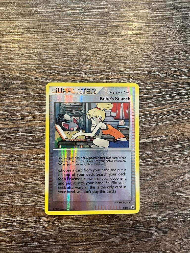 Bebe’s Search SW 119/132 reverse holo, Ophalen of Verzenden, Zo goed als nieuw