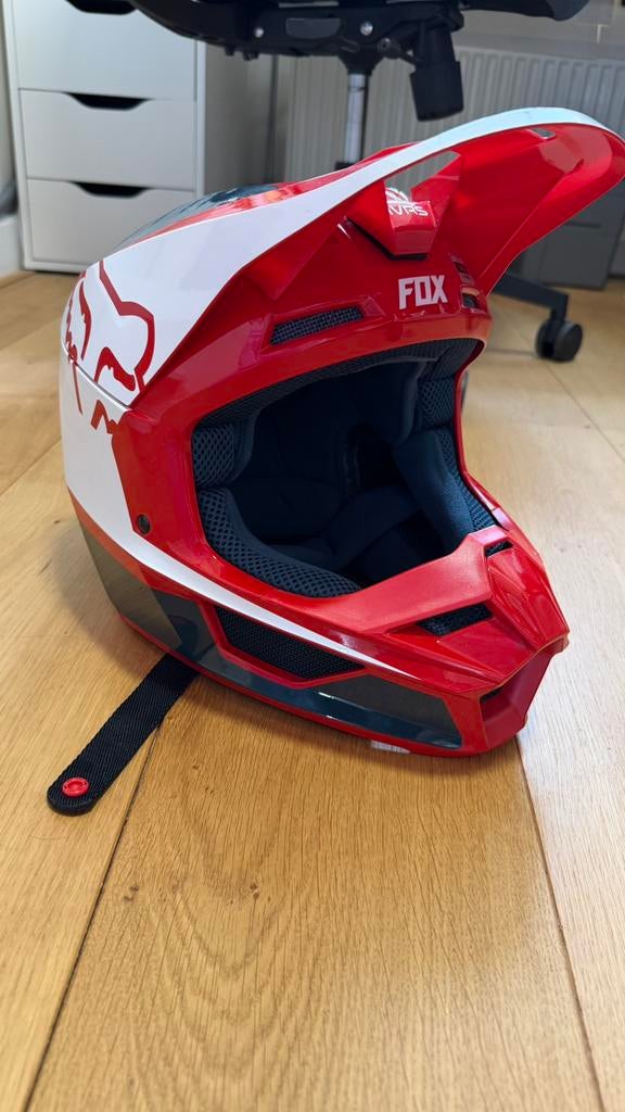Fox Motocross Helm - Vrouwen - 55/56 cm, Motoren, Kleding | Motorhelmen, Offroadhelm, Overige merken, Tweedehands, Ophalen of Verzenden