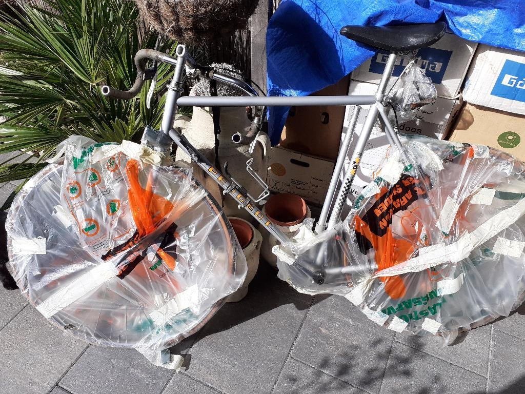 wielrennersfiets, Fietsen en Brommers, Fietsen | Racefietsen, Minder dan 10 versnellingen, Gebruikt, 26 inch, Staal