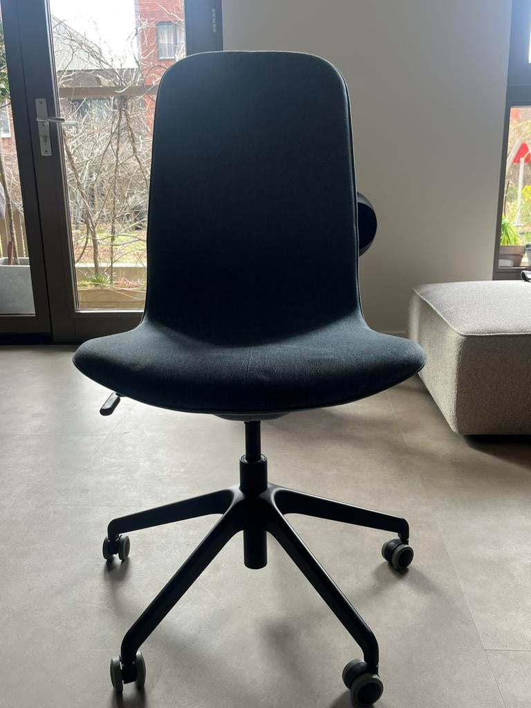 IKEA Office Desk Chair Dark Blue, Huis en Inrichting, Ophalen of Verzenden, Zo goed als nieuw, Blauw