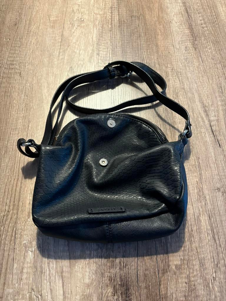 Esprit schoudertas zwart, Ophalen, Gebruikt, Zwart, Schoudertasje