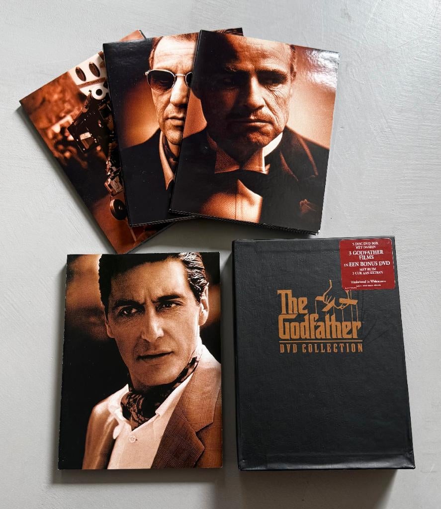 The Godfather DVD collectie, Cd's en Dvd's, Dvd's | Thrillers en Misdaad, Ophalen of Verzenden, Gebruikt, Maffia en Misdaad, Boxset