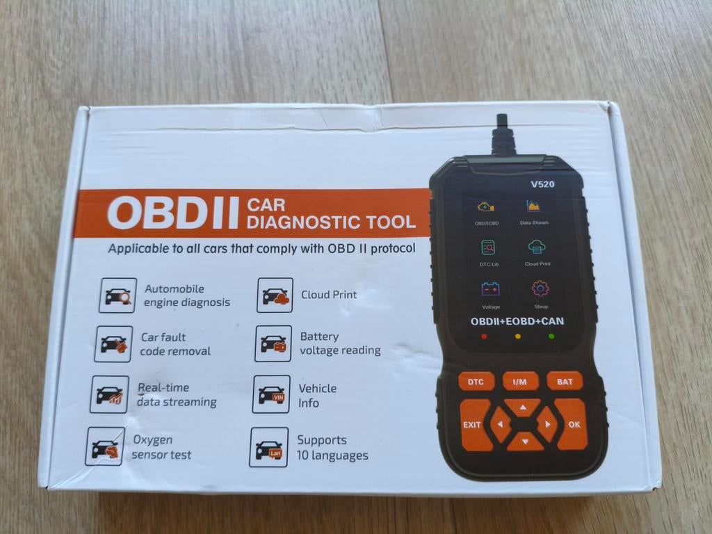 Obd2 uitleesapparaat scanner diagnose auto Reset, Ophalen, Nieuw