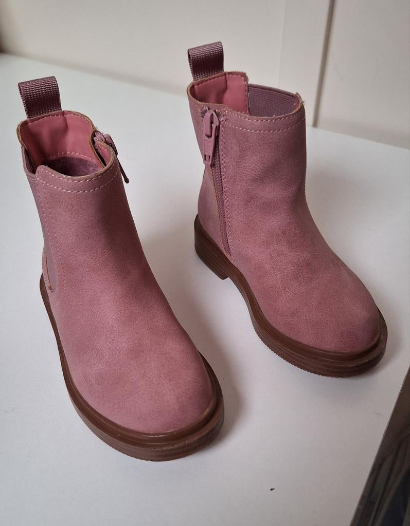 Roze chelseaboots H&M maat 24 NIEUW, Meisje, H&M, Schoenen, Nieuw