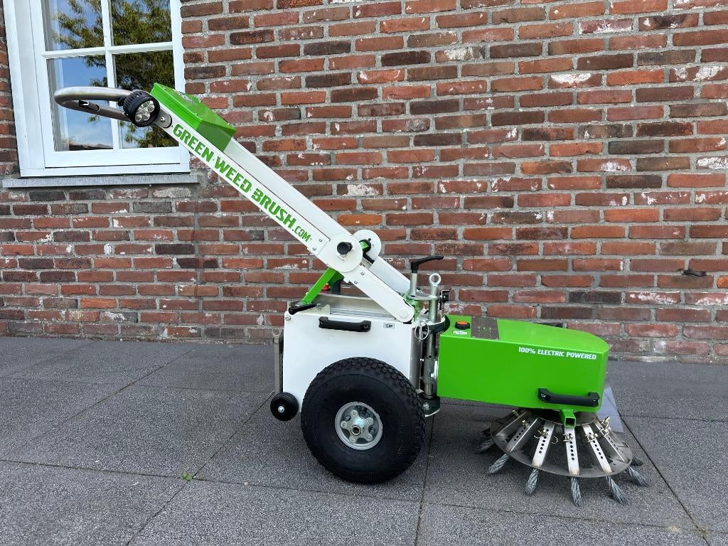 onkruidborstel elektrisch, Green weed Brush., Ophalen, Zo goed als nieuw, Green Weed Brush