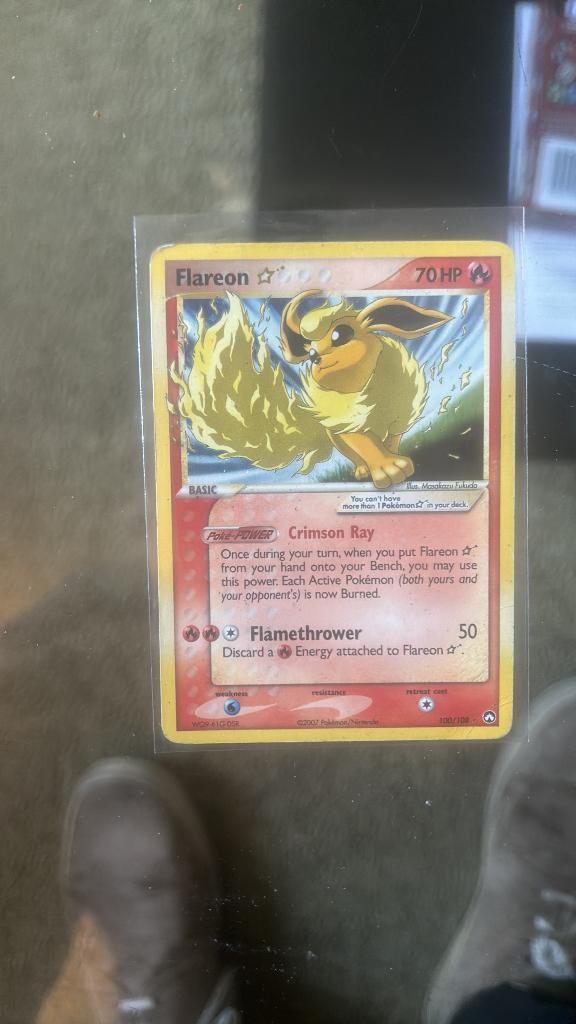 Flareon gold star 100/108