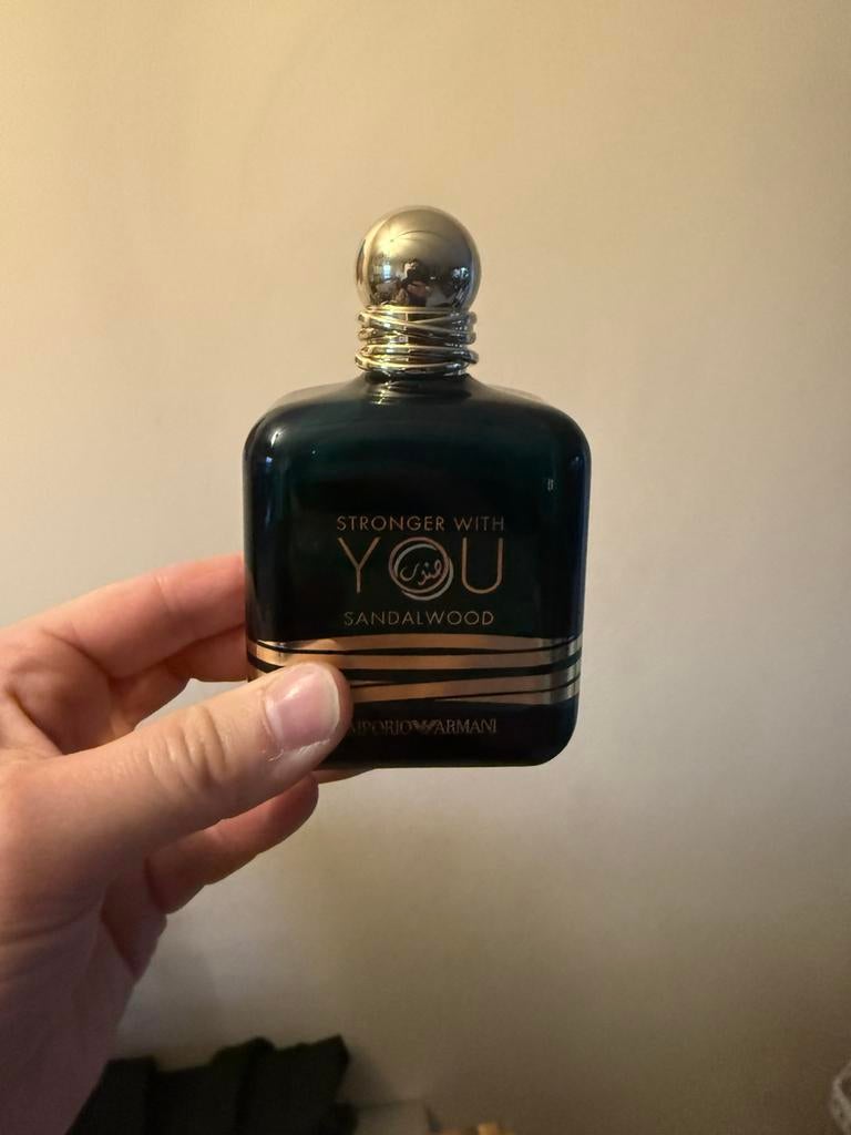 Armani Stronger with you sandalwood (discontinued), Ophalen of Verzenden, Zo goed als nieuw