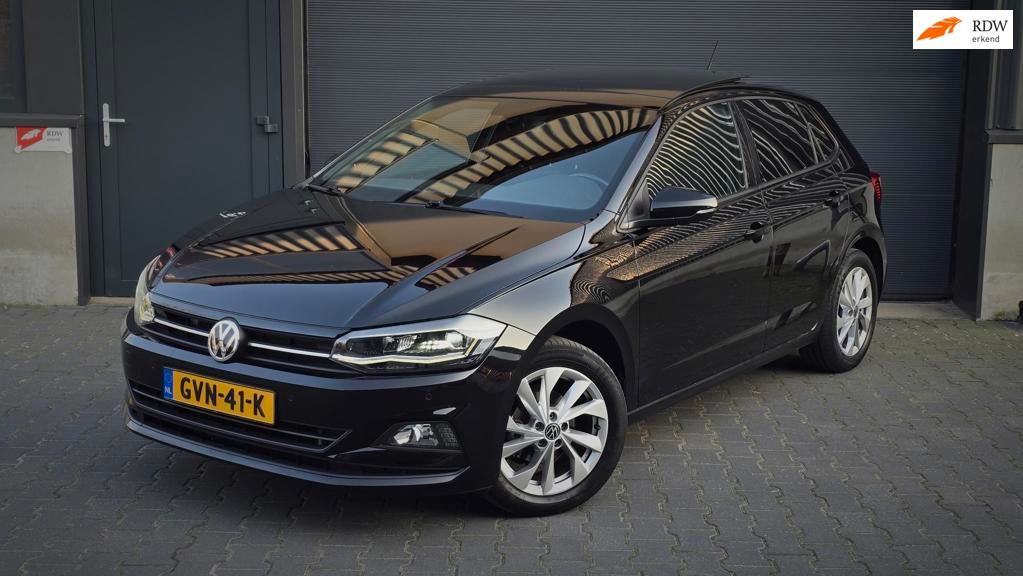 Volkswagen POLO 1.0 TSI Highline Dsg R Pano Beats Led, Gebruikt, 95 pk, Zwart, Bedrijf