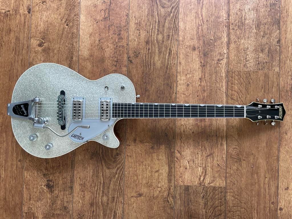 Gretsch Silver Jet (bod of ruil), Ophalen of Verzenden, Zo goed als nieuw, Semi-solid body, Overige merken