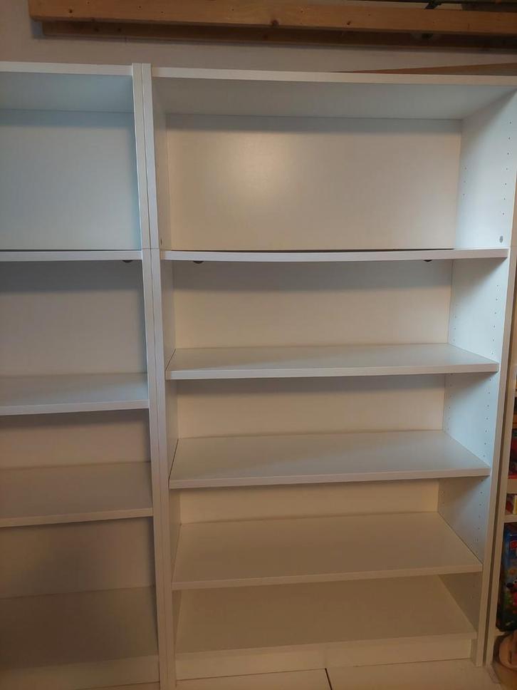 3 witte kasten, Huis en Inrichting, Kasten | Boekenkasten, 50 tot 100 cm, 25 tot 50 cm, Ophalen