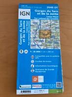 IGN Wandelkaart Gorges du Tarn et de la Jonte, Ophalen of Verzenden, 2000 tot heden, Frankrijk, Landkaart
