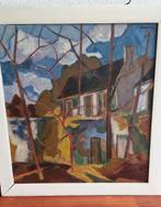 2 x Schilderij van HANS WIESMAN (1918-1988), Ophalen