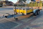 Degelijke dubbelasser 3500kg 400x150 tandemasser aanhanger, Auto diversen, Aanhangers en Bagagewagens, Ophalen, Gebruikt