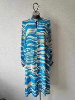 Lichtblauwe lange jurk - maat L - Xandres, Maat 38/40 (M), Blauw, Ophalen of Verzenden, Gedragen