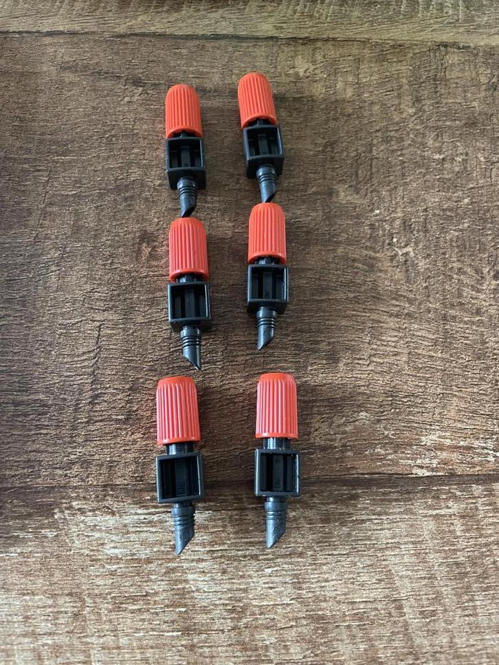 Gardena Micro Drip Verstelbare Einddruppelaar (6 STUKS), Tuin en Terras, Druppelsystemen, Nieuw, Ophalen