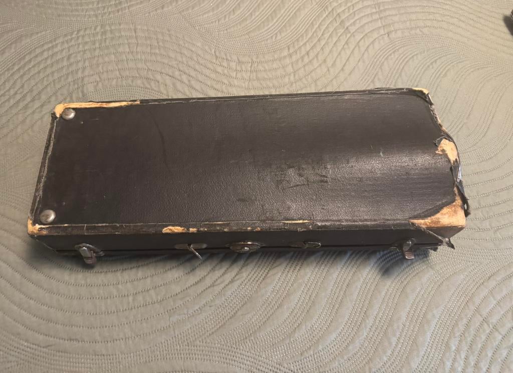 Vintage koffer, bedoeld voor een muziekinstrument, Ophalen of Verzenden, Gebruikt, Overige instrumenten