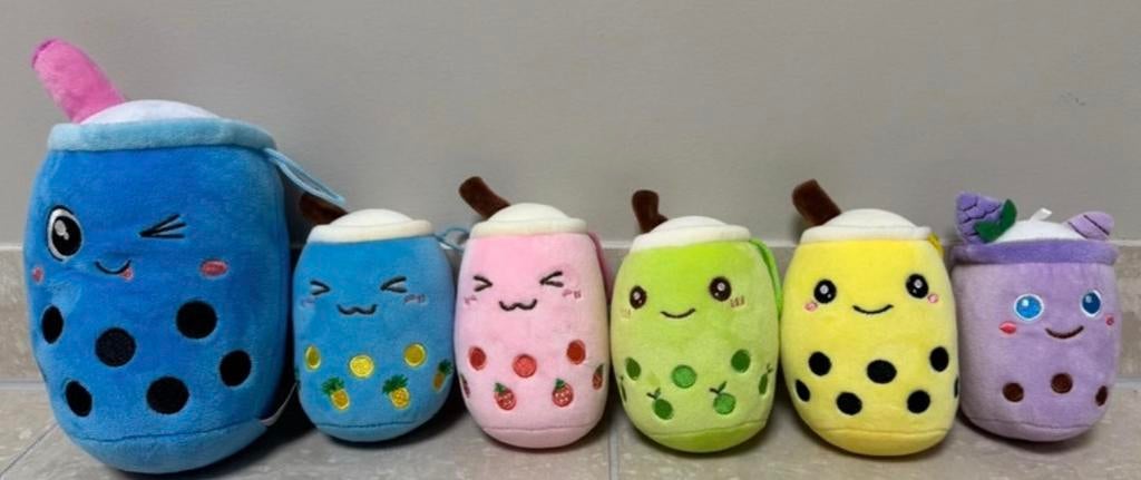 Bubble tea knuffels, Ophalen of Verzenden, Zo goed als nieuw, Overige typen