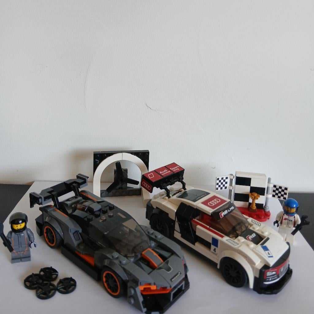 2 Lego Speed Champions auto's, Kinderen en Baby's, Speelgoed | Duplo en Lego, Ophalen, Compleet, Gebruikt, Speed Champions