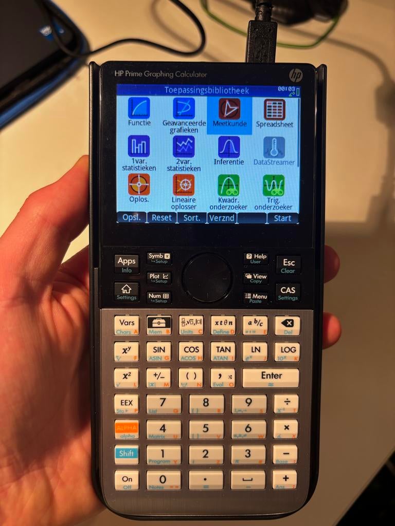 HP Prime Graphing Calculator, Ophalen of Verzenden, Grafische rekenmachine, Gebruikt